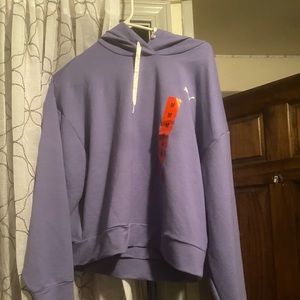 Cropped pumas hoodie